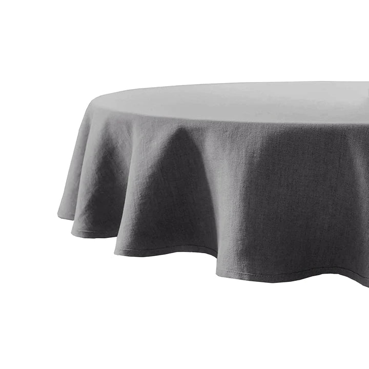 Linen Round Tablecloth