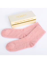 Load image into Gallery viewer, Plush Mink Bed Socks
