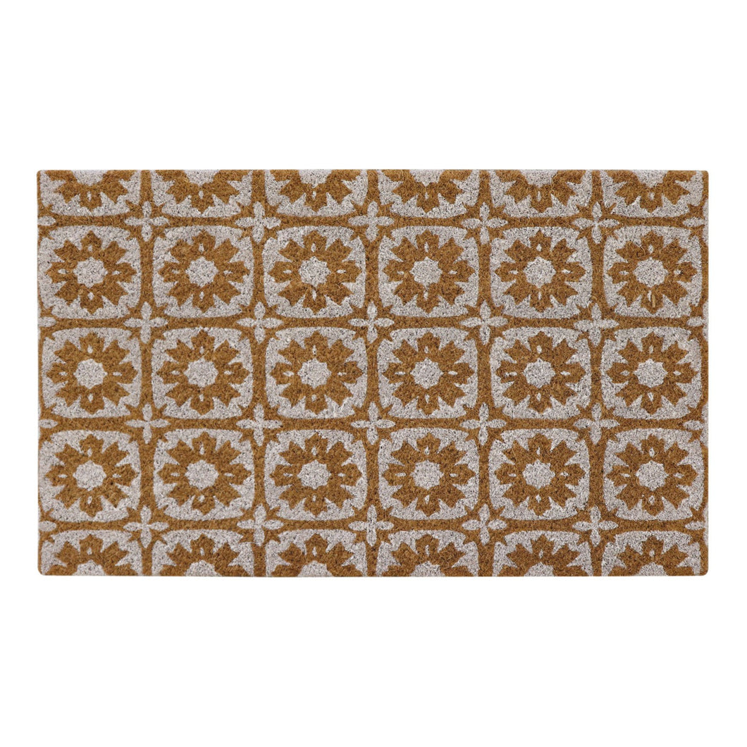White Tile Doormat