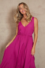 Load image into Gallery viewer, Plumeria Maxi Dress One Size
