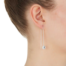 Load image into Gallery viewer, Double Beat Thread Earring

